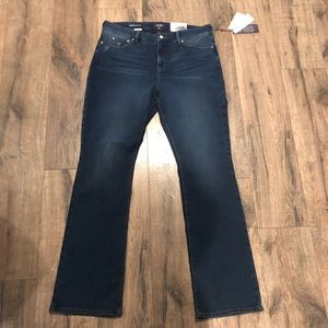 NWT NYDJ Billie Mini Bootcut Jeans 18 Stretch Lift Tuck High Rise